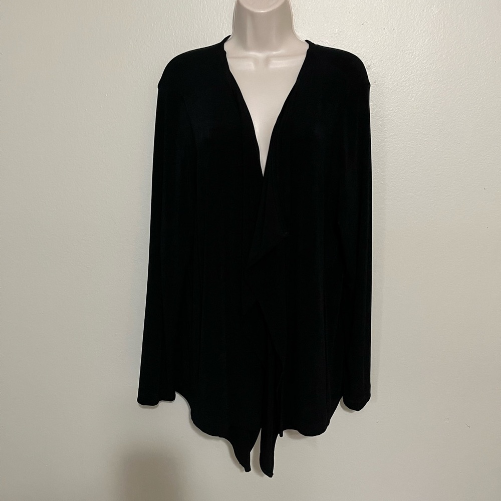 Elegant Black Women's Cardigan